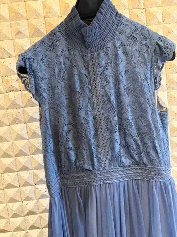 Rire fete 새상품급 레이스 드레스 슬리브리스