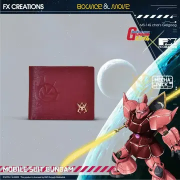 기동전사 건담 샤아 지온 2단 접이식 지갑 GUNDAM [ 마스크 덤 ]