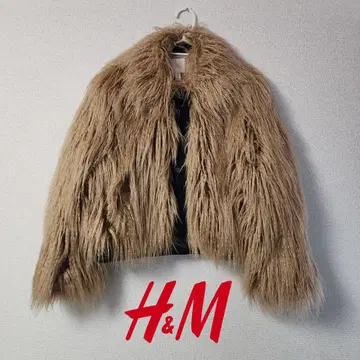 H&M 숏 자켓 브라운 아우터