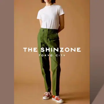 [ 시착만 한 상품 ] 더 신즈 베이커 팬츠 카키 32