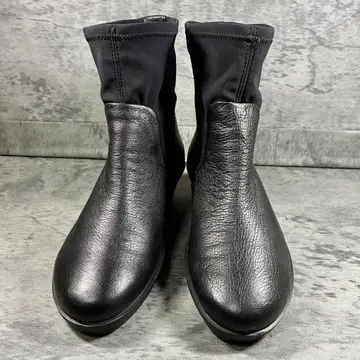 새상품급 ecco 에코 천연 가죽 x 스트레치 GORE-TEX 22cm