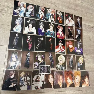 Kagrra, 사진 세트 36장 아티스트 사진+티켓 반권