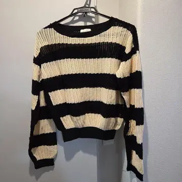 BED J.W. FORD 보더 니트 스웨터