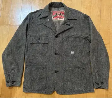 [초기/새상품급] CUSHMAN 쿠시맨 블랙 오트밀 커버올