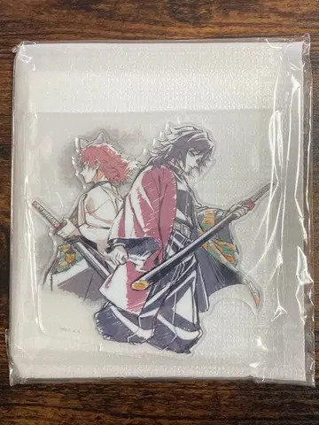 귀멸의 칼날 실시간 카페 배경 포함 아크릴 스탠드 토미오카 기유 사비토