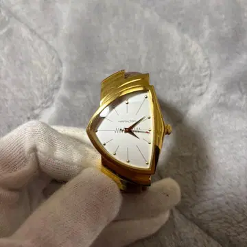 해밀턴 Hamilton 벤츄라 Quartz 골드 H243010