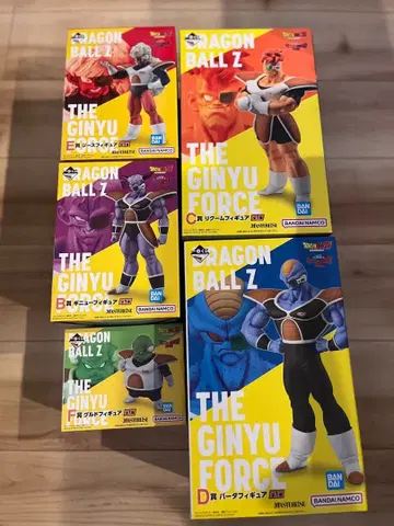 제일복권 드래곤볼 기뉴 특전대 피규어