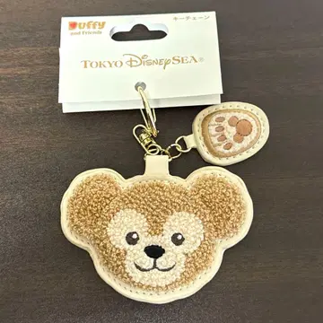 디즈니씨 더피 페이스 키체인