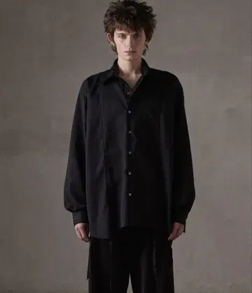 GRANCY 그랑시 데미지 도킹 디자인 셔츠