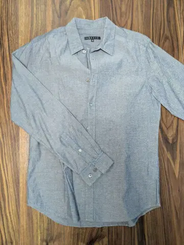 theory 그레이 긴팔 셔츠 38