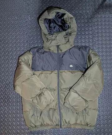 QUIKSILVER 남성용 다운 자켓 카키 XL