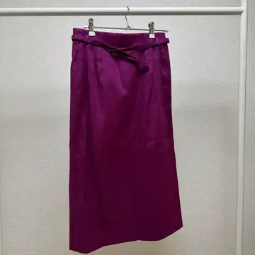 타이트 스커트 허리 벨트 포함