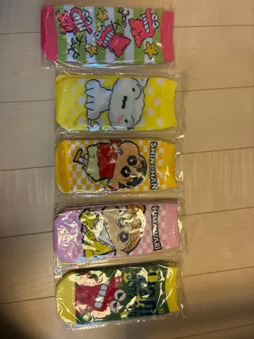 짱구는 못말려(크레용 신짱) 양말 5족 세트