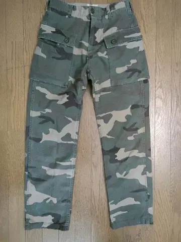 AVIREX 카모 패턴 카고 팬츠 M44 몽키 팬츠