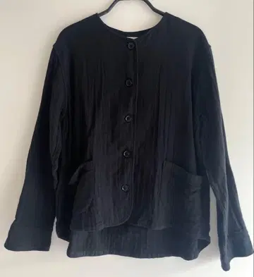 ao 다이칸야마 거즈 노카라 자켓