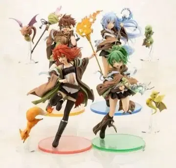 영체술사 피규어 4체 세트 특전 포함 유희왕