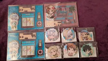 아크릴 키링 캔뱃지 세트