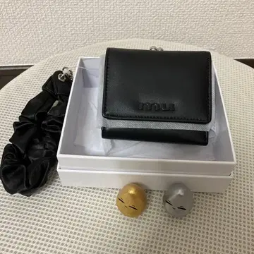 MURUA 블랙 3단 폴더형 지갑 선착순