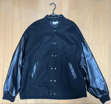 nilway 닐웨이 바시티 자켓 블랙 L 사이즈