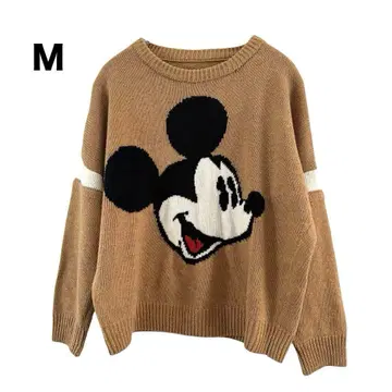 미키마우스 스웨터 니트 M 사이즈 상당