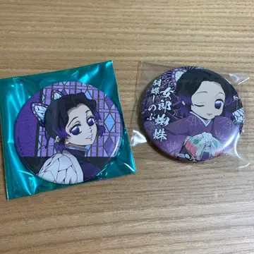 귀멸의 칼날 이온몰 할로윈 ufotable 캔뱃지 코쵸우 시노부