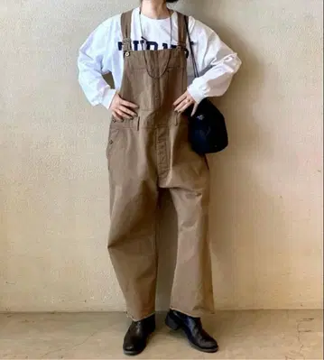 journal standard luxe 빈티지 헤링본 오버롤