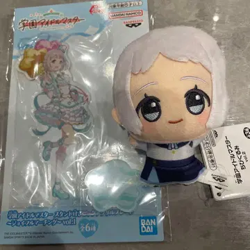 학원 아이돌 마스터 카츠라기 리리아 빅 아크릴 플레이트 & SD 인형