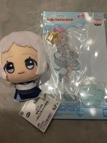 학원 아이돌 마스터 카츠라기 리리아 빅 아크릴 플레이트 & SD 인형