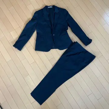 LES MUES 네이비 비즈니스 수트 셋업 세트