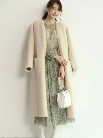 마이 스트라다 리버서블 보아 코트