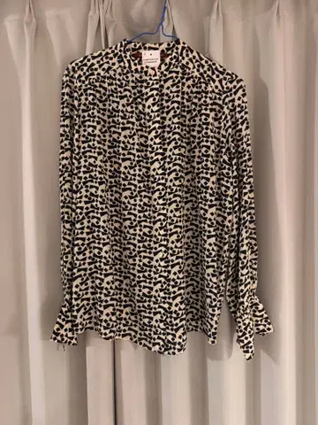 미사용품 [ 콩트와르 데코토니에 ] 스탠드 카라 셔츠 S