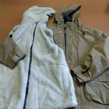 유나이티드 애로우즈 A DAY IN THE LIFE 마운틴 후드티 L