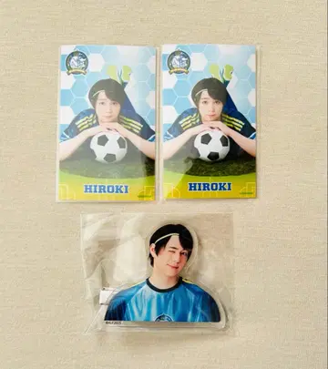 ACTORS LEAGUE Futsal 하프 브로마이드 헤어핀 사나 히로키