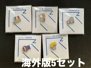 토요코인 핀 배지 해외판 핀 배지 5세트