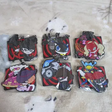 [ 미개봉 새상품 ] 페르소나5R 러버 마스코트 6종 세트