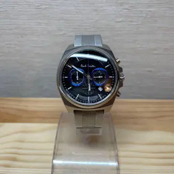 배터리 새상품 교환 완료 폴스미스 인기 크로노그래프 블랙 다이얼