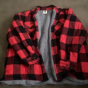 ROTHCO 남성용 보아 안감 체크 무늬 아우터