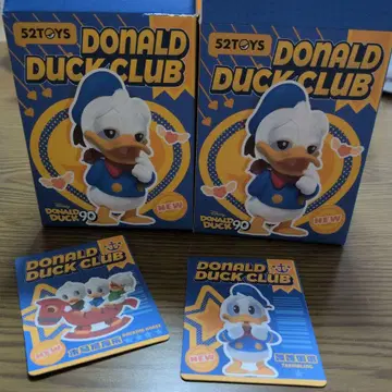 52TOYS 도날드 덕 클럽 피규어 2개
