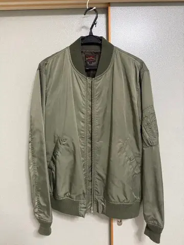 MA-1 스타일 자켓 L 사이즈 올리브