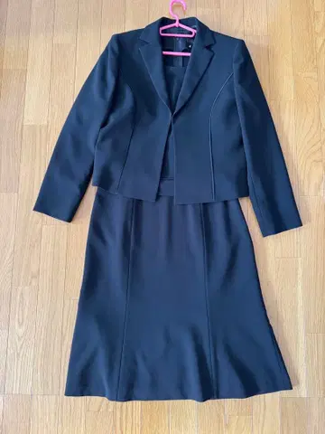 블랙 정장 세트, 상복 (자켓 스커트 상의) 13호 사이즈