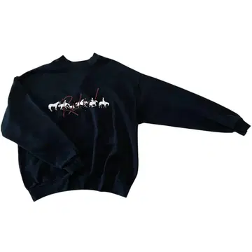 저지즈 80s 90s 말 프린트 맨투맨 XL