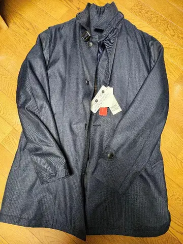 비즈니스 코트 경량 보온 충전솜 라이너 포함