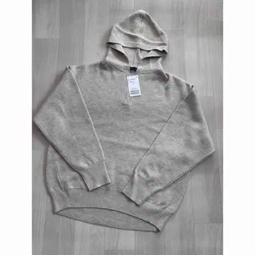 새상품 NOBLE 접결 턱 편직 후드 풀오버 하트