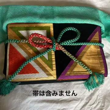 조임 오비 장식 천 허리띠 세트 후리소데용