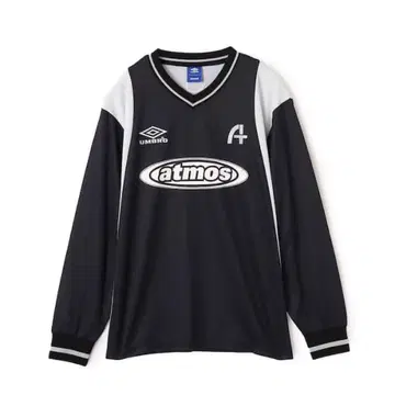 UMBRO x atmos LS Soccer Jersey BLACK