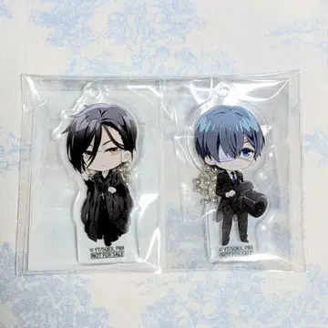 블랙 집사 시엘 논스케일 피규어 혜택 미니 아크릴 참 세트