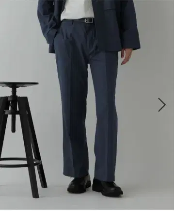 클린 데님 플레어 팬츠