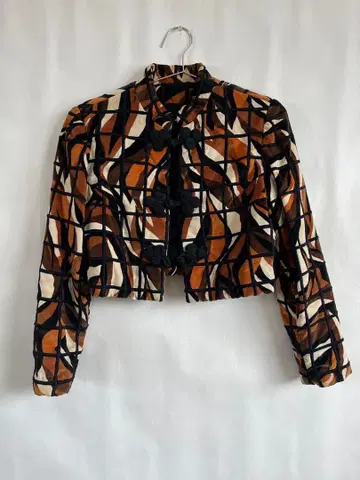 노카라 자켓 차이나 jantiques