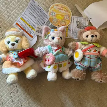 디즈니 원더풀 키친 봉제 인형 배지