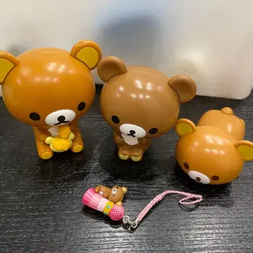 리락쿠마 피규어 3개